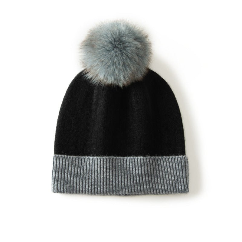 100% Cashmere Hat for Women Luxury Cashmere hat for Winter