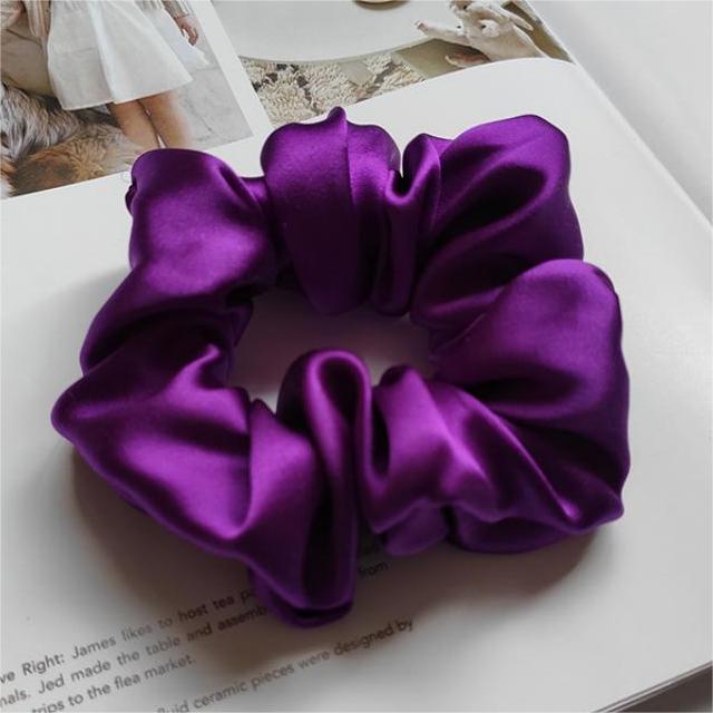 100% Mulberry Silk - scrunchies For Hair Sleep 30 Momme