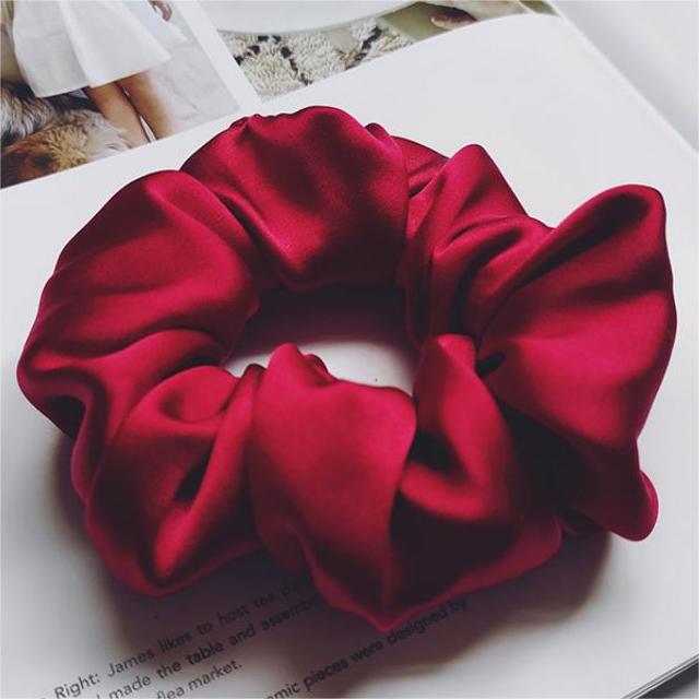 100% Mulberry Silk - scrunchies For Hair Sleep 30 Momme