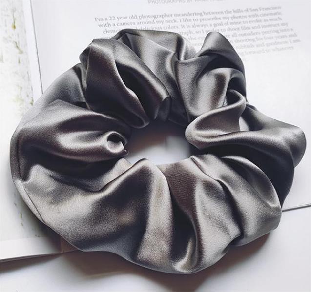 100% Mulberry Silk - Scrunchies For Hair Sleep 30 Momme