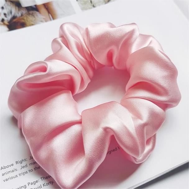 100% Mulberry Silk - scrunchies For Hair Sleep 30 Momme