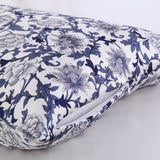 19 Momme Housewife Silk Pillowcase Hidden Zipper Floral Print Silk Pillowcases