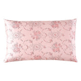 19 Momme Housewife Silk Pillowcase Hidden Zipper Floral Print Silk Pillowcases
