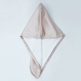 Silk Dry Hair Cap 100% Mulberry Terry Lined Hair Wrap Cap