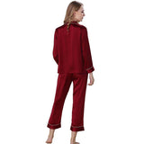 Silk Pajamas Long Mulberry Silk Two - piece Silk Pyjamas Set