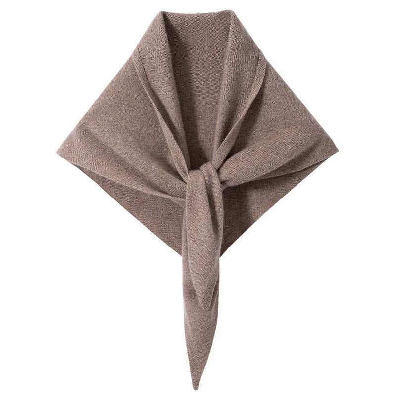 Cashmere Bandana Scarf Cashmere Triangle Wrap Cashmere Neck Tie Shawl