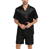 Couple Pajamas Set Short Mulberry Pure Matching Silk Pyjamas