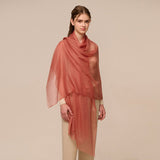 Featherlight Cashmere Scarf Oversized Cashmere Shawl Sheer Cashmere Wrap All Seasons
