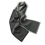 Houndstooth Cashmere Scarf Classic Soft Winter Cashmere Scarves 3 Colors