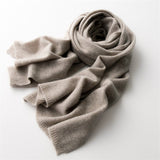 Long 100% Cashmere Scarf Luxury Pure Cashmere Winter Scarf