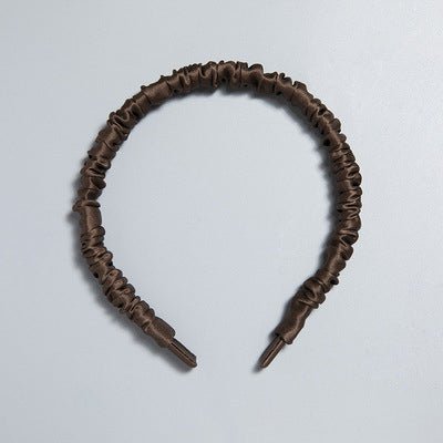 Pure Mulberry Silk Covered HeadBand For Women