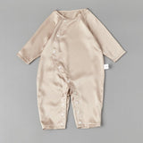 Pure Silk Bodysuit For Babies Lightweight Summer Silk Clothes