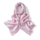 Ribbed Cashmere Scarf for Men and Women Cashmere Knit Wrap for Cold Weather