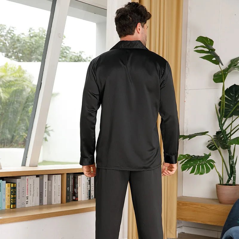 Silk Pajamas for Men 100% Real Silk Pajamas Set