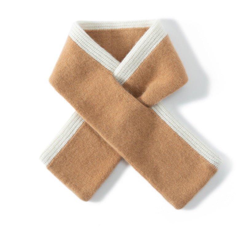 Small Cashmere Scarf Cashmere Neck Warmer for Winter Cashmere Neckerchief