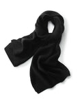 Cashmere Scarves for Couple Warm Knitted Cashmere Neck Scarf for Fall Winter