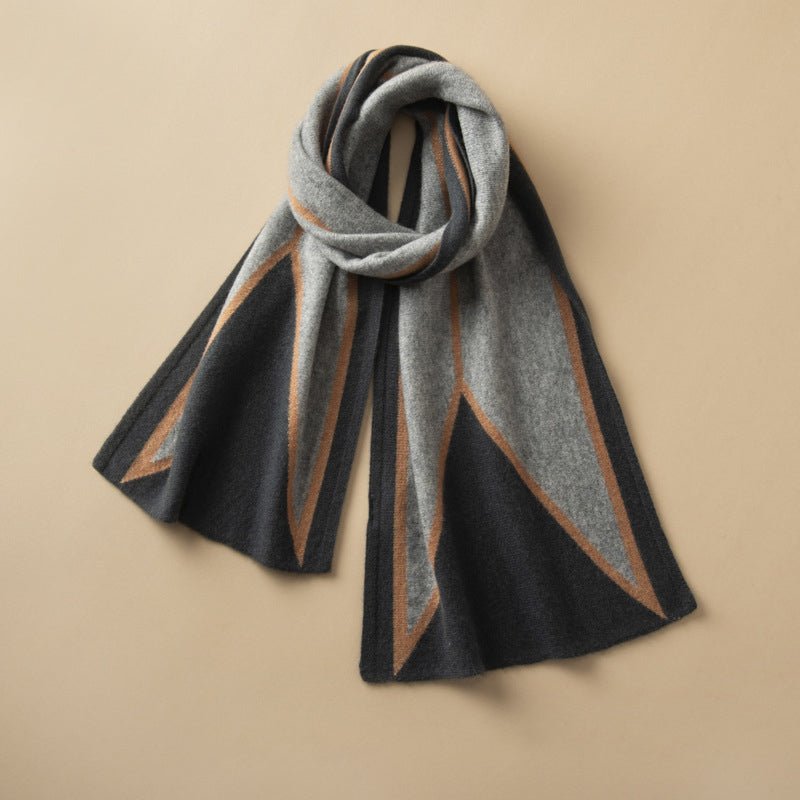 Warm Cashmere Scarf Luxury Pure Cashmere Winter Scarf for Women and Men