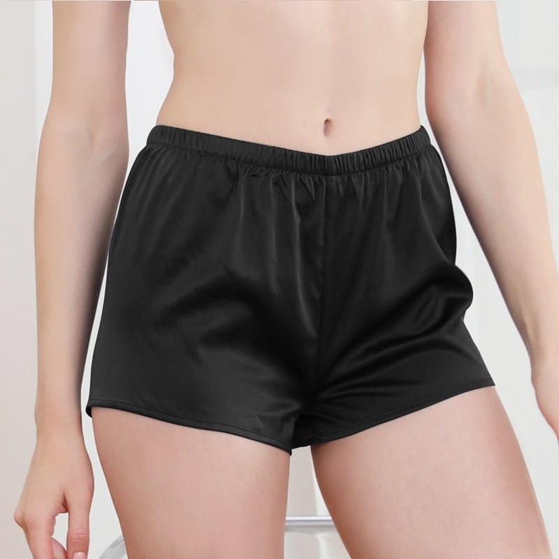 Silk Seamless Underwear Women's Boxer Shorts Ladies Panties Safety