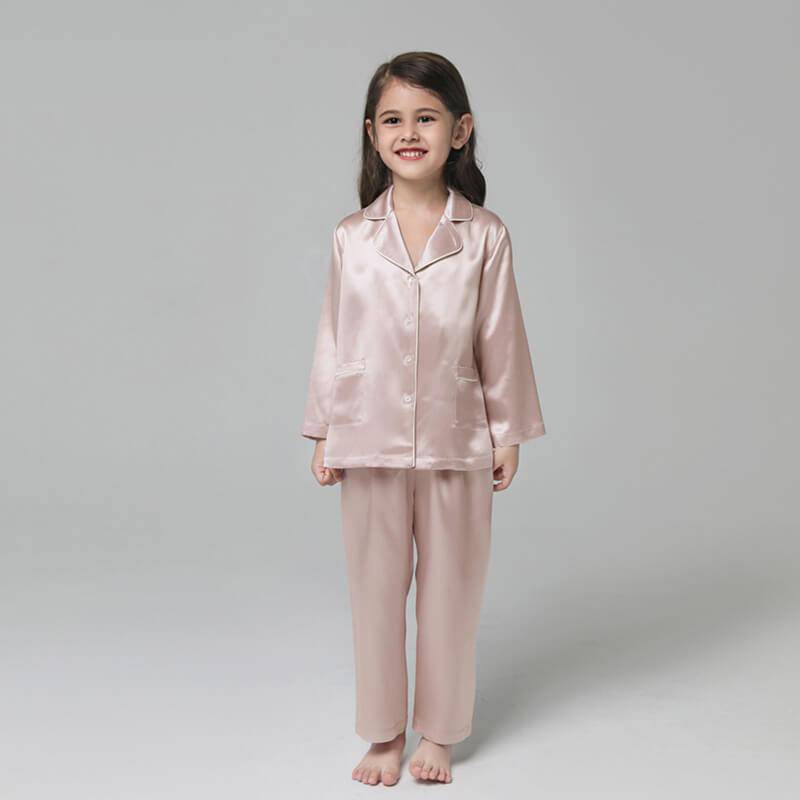 Pajama Sets Bra Briefs Women's Home Clothes Pink Soft Satin