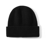 100% Cashmere Cap for Women and Men Winter Cashmere Beanie Hat