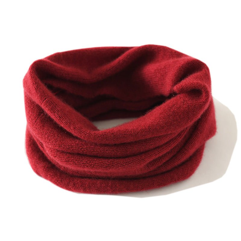 100% Cashmere Neck Warmer Scarf Luxury Lightweight Cashmere Neck Gaiter for Adult Cashmere Scarf