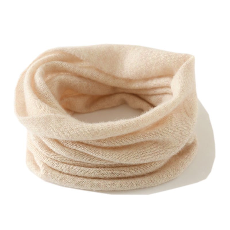 100% Cashmere Neck Warmer Scarf Luxury Lightweight Cashmere Neck Gaiter for Adult Cashmere Scarf