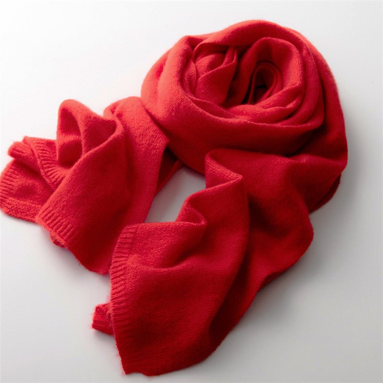 100% Cashmere Scarf for Women and Men, Luxury Pure Cashmere Winter Scarf Gift - slipintosoft