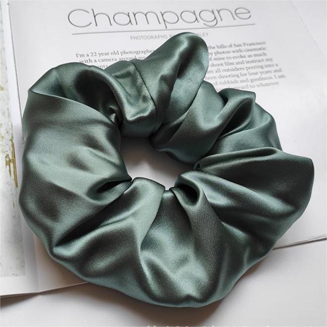 100% Mulberry Silk-Scrunchies For Hair Sleep 30 Momme - slipintosoft