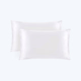 19/22 Momme Silk Pillowcase with Hidden Zipper Bundle- Set of 2