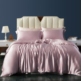 22 Momme 3PCS Duvet Cover Set Seamless Luxury Silk Bedding Set