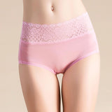 Mulberry silk underwear for women, double-sided knitted silk high-waist underwear