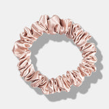 5 Pack Medium Size Flower Silk Hair Scrunchies