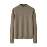 Womens  Mock Neck Cashmere Sweater Long Sleeve Cashmere Knit Pullover