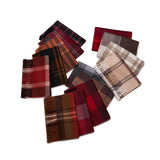 Long Cashmere Scarf with Tassel Plaid Cashmere Warps Multi Styles Winter Gifts