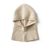 Cashmere Knit Hooded Scarf Cashmere Balaclava Cashmere Hood with Neck Cover