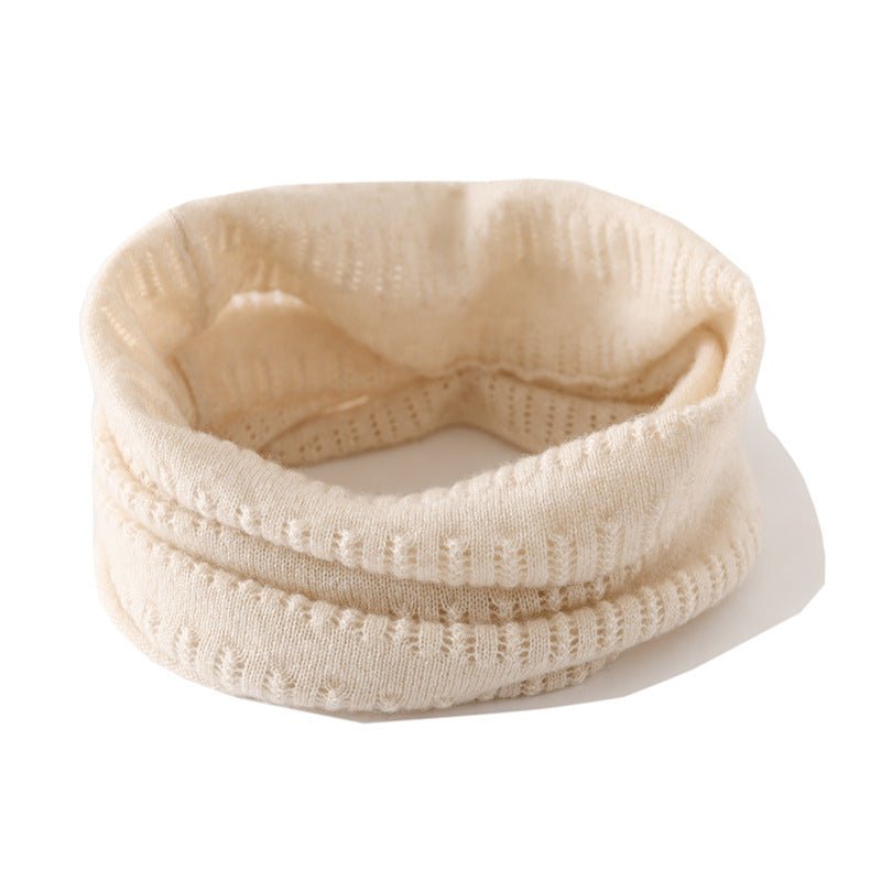 Cashmere Neck Gaiter Cashmere Snood Scarf Luxury Knit Infinity Neck Warmer