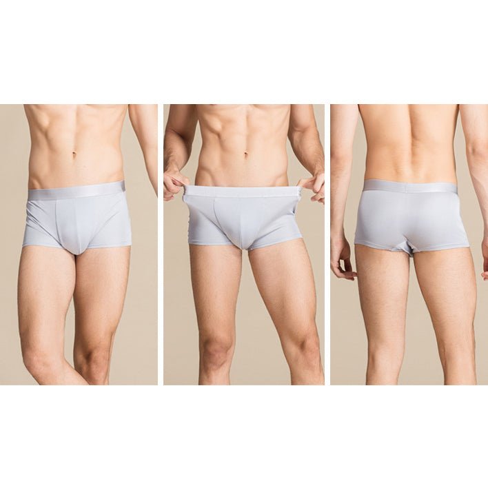 Classic Mens Silk Briefs Comfy Silk Boxer