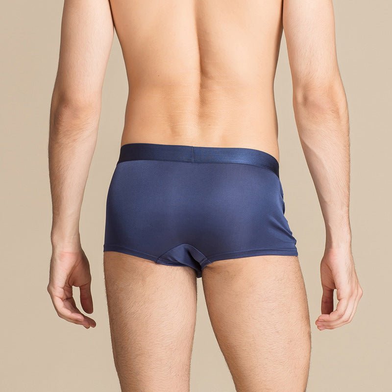 Classic Men's Briefs Comfy Silk Boxer - slipintosoft