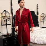 Couples silk Robes Mens & Womens Mulberry 100% Silk Matching Robe