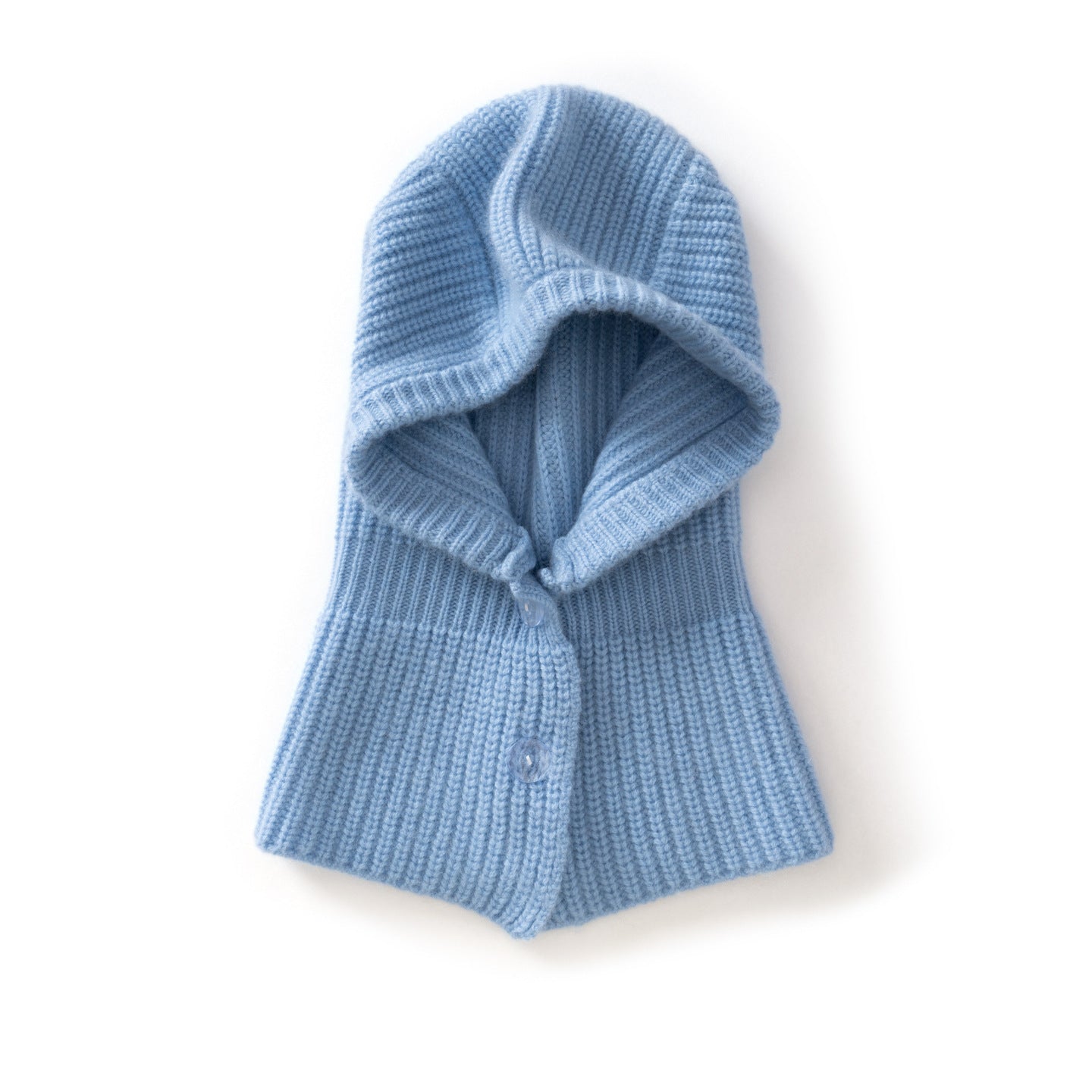 Kids Cashmere Knit Hood Cashmere Balaclava for Boys and Girls