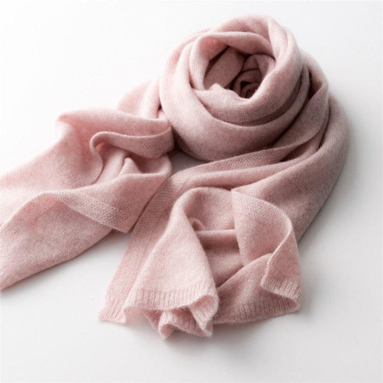 Long 100% Cashmere Scarf Luxury Pure Cashmere Winter Scarf - slipintosoft