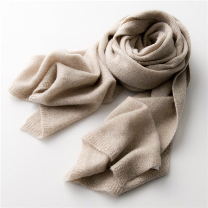 Sumato Soft Cashmere Feel Scarf For Women - Long Apricot Style Shawl Wrap, 70x27 Inches, Lightweight Chiffon Polyester For Fall Winter Fashion