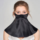 Long Silk Face Masks Silk Face Cover Breathable Anti - uv Mask