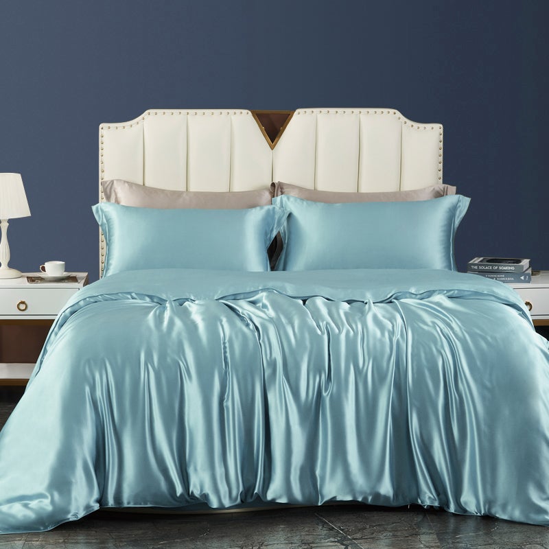 19 Momme Pure Mulberry Silk Duvet Cover -  slipintosoft