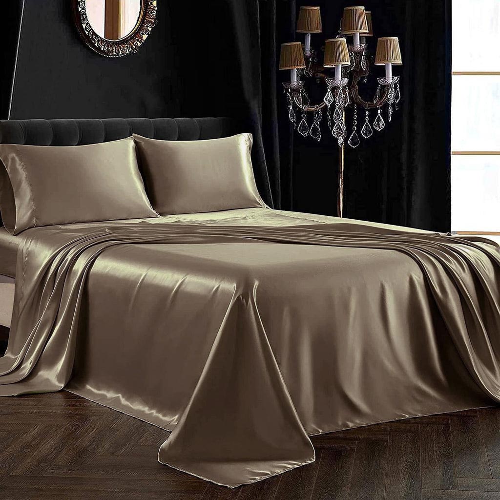 19 Momme Pure Mulberry Silk Flat Sheet - slipintosoft