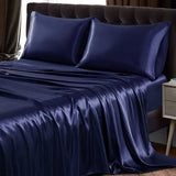 Luxury 100% Silk Bedding 19MM 4PCS Silk Bedding Set Silk Bedding Sets