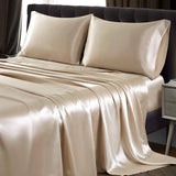 Luxury 100% Silk Bedding 19MM 4PCS Silk Bedding Set Silk Bedding Sets