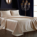 Luxury 100% Silk Bedding 19MM 4PCS Silk Bedding Set Silk Bedding Sets