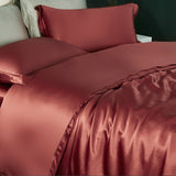 Luxury 22 Momme 4PCS Silk Duvet Cover Set (flat sheet)