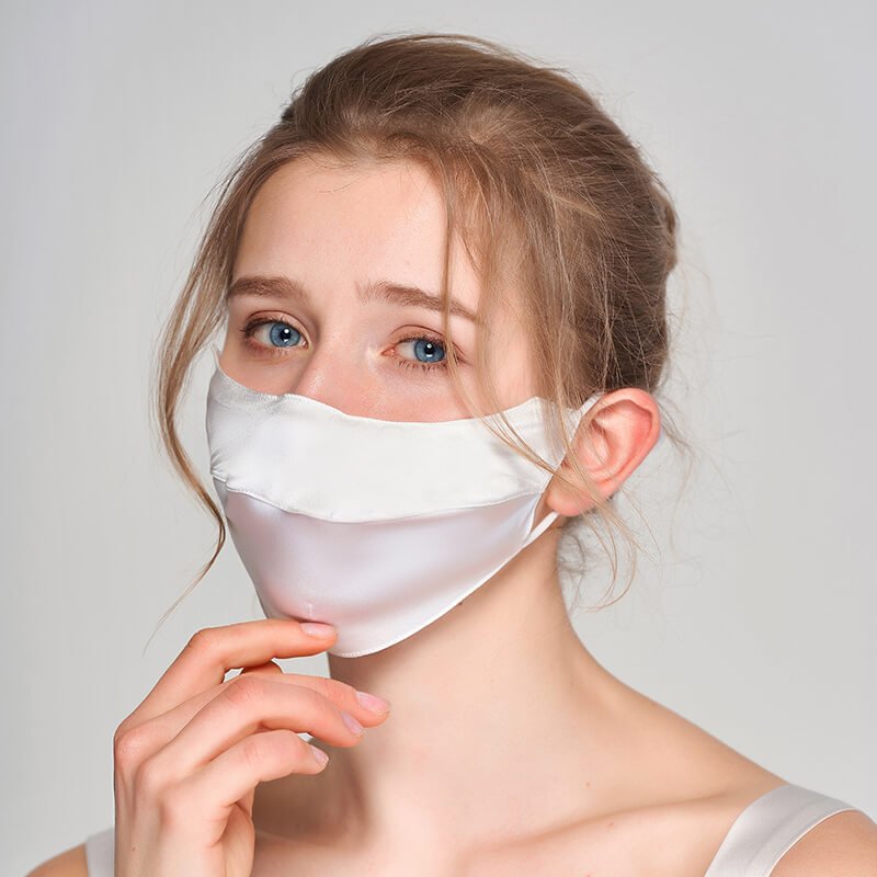 Luxury Mulberry Silk Face Masks Sun Protection Mask Anti-UV Face Mask - slipintosoft